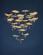 Brass Aviary Constellation Chandelier - 1 head ∅ 9.8″ x H 5.9″ / Dia 25cm x H 15cmBrass & BlackWarm LightBlushlighting