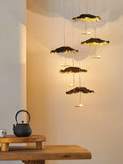 Brass Aviary Constellation Chandelier - 1 head ∅ 9.8″ x H 5.9″ / Dia 25cm x H 15cmBrass & BlackWarm LightBlushlighting