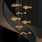 Brass Aviary Constellation Chandelier - 1 head ∅ 9.8″ x H 5.9″ / Dia 25cm x H 15cmBrass & BlackWarm LightBlushlighting