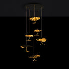 Brass Aviary Constellation Chandelier - 1 head ∅ 9.8″ x H 5.9″ / Dia 25cm x H 15cmBrass & BlackWarm LightBlushlighting
