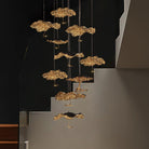 Brass Aviary Constellation Chandelier - 1 head ∅ 9.8″ x H 5.9″ / Dia 25cm x H 15cmBrass & BlackWarm LightBlushlighting