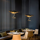 Brass Aviary Constellation Chandelier - 1 head ∅ 9.8″ x H 5.9″ / Dia 25cm x H 15cmBrass & BlackWarm LightBlushlighting