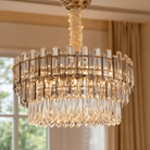 Brass Chandelier - D1000*H360mm/28LBlushlighting