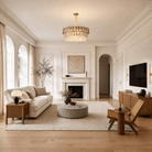 Brass Chandelier - D1000*H360mm/28LBlushlighting