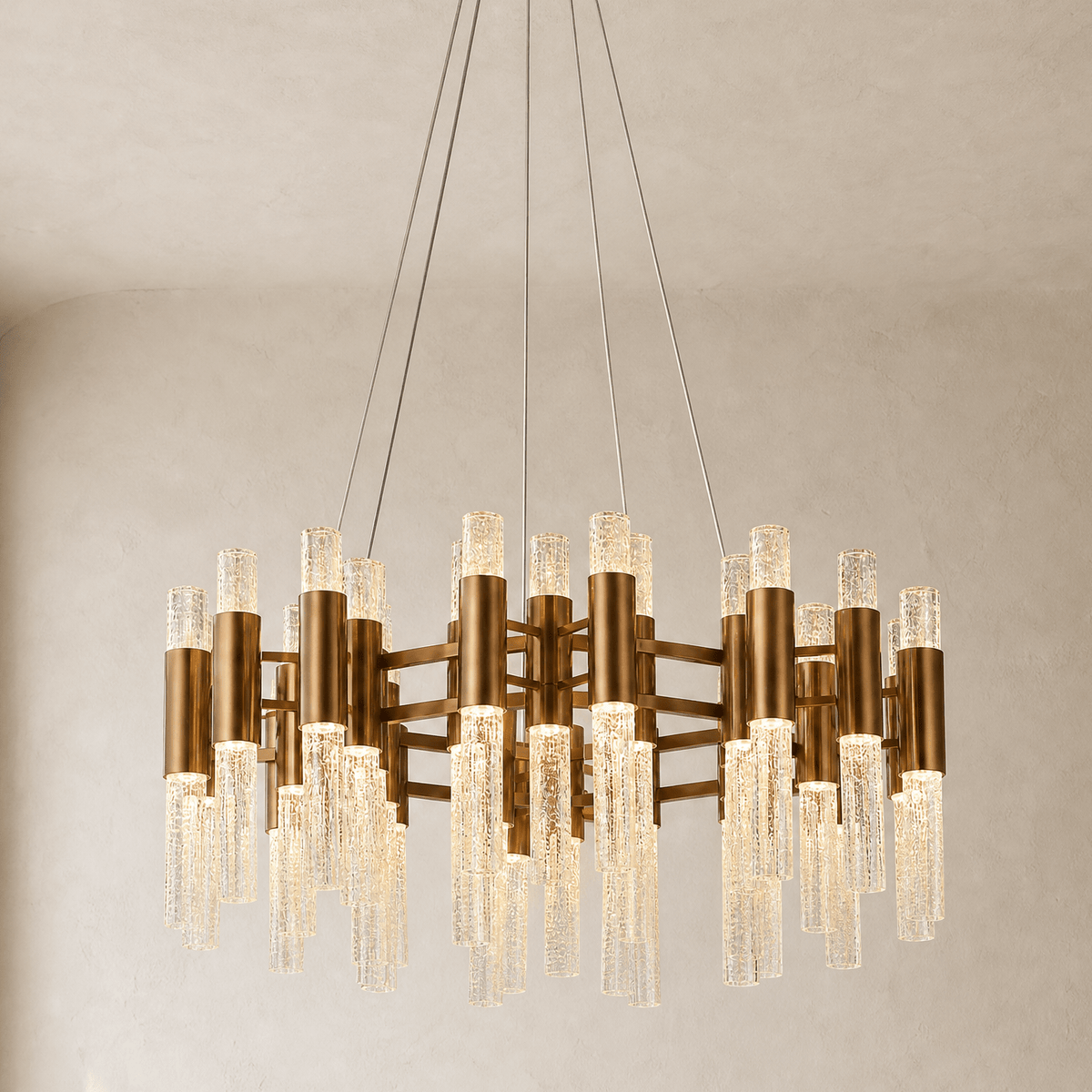 Brass Chandelier - Blushlighting