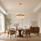 Brass Chandelier - Blushlighting