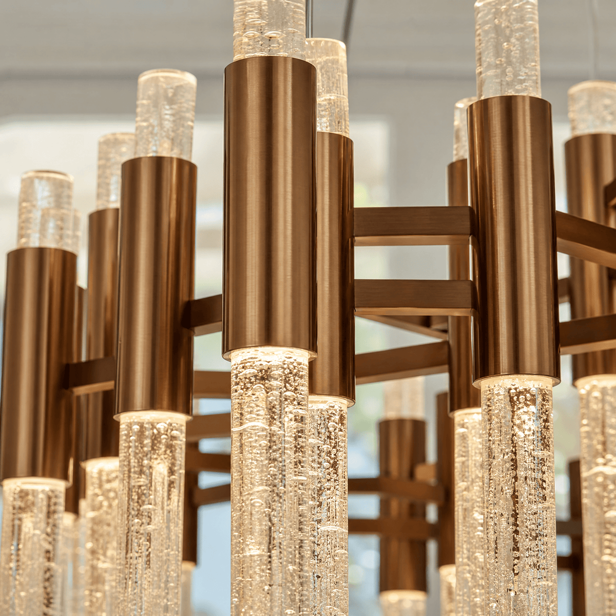 Brass Chandelier - Blushlighting