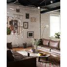 Brass Drop System Chandelier - 76 heads L 220cm x W 180cm x H 400cm / L 86.6" x W 70.9" x H 157.5"BlackBlushlighting