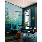 Brass Drop System Chandelier - 76 heads L 220cm x W 180cm x H 400cm / L 86.6" x W 70.9" x H 157.5"BlackBlushlighting