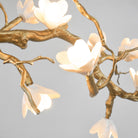 Brass Flower Branch Chandelier - L 31.5″ x W 19.7″ x H 25.6″ / L 80cm x W 50cm x H 65cmBrassBlushlighting