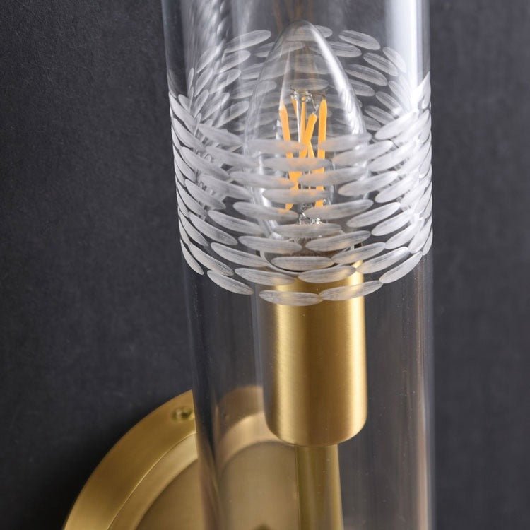 Brass Kaleidoscope Wall Sconce - Blushlighting