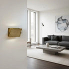 Brass Sconce with Flip Front - Blushlighting