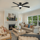 Breeze Harmony Ceiling Fans with Lights - whiteBlushlighting