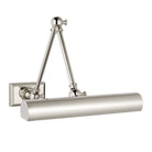 Brenndan Double Plug-In Hardwired Picture Light - Polished Nickel12″ WBlushlighting