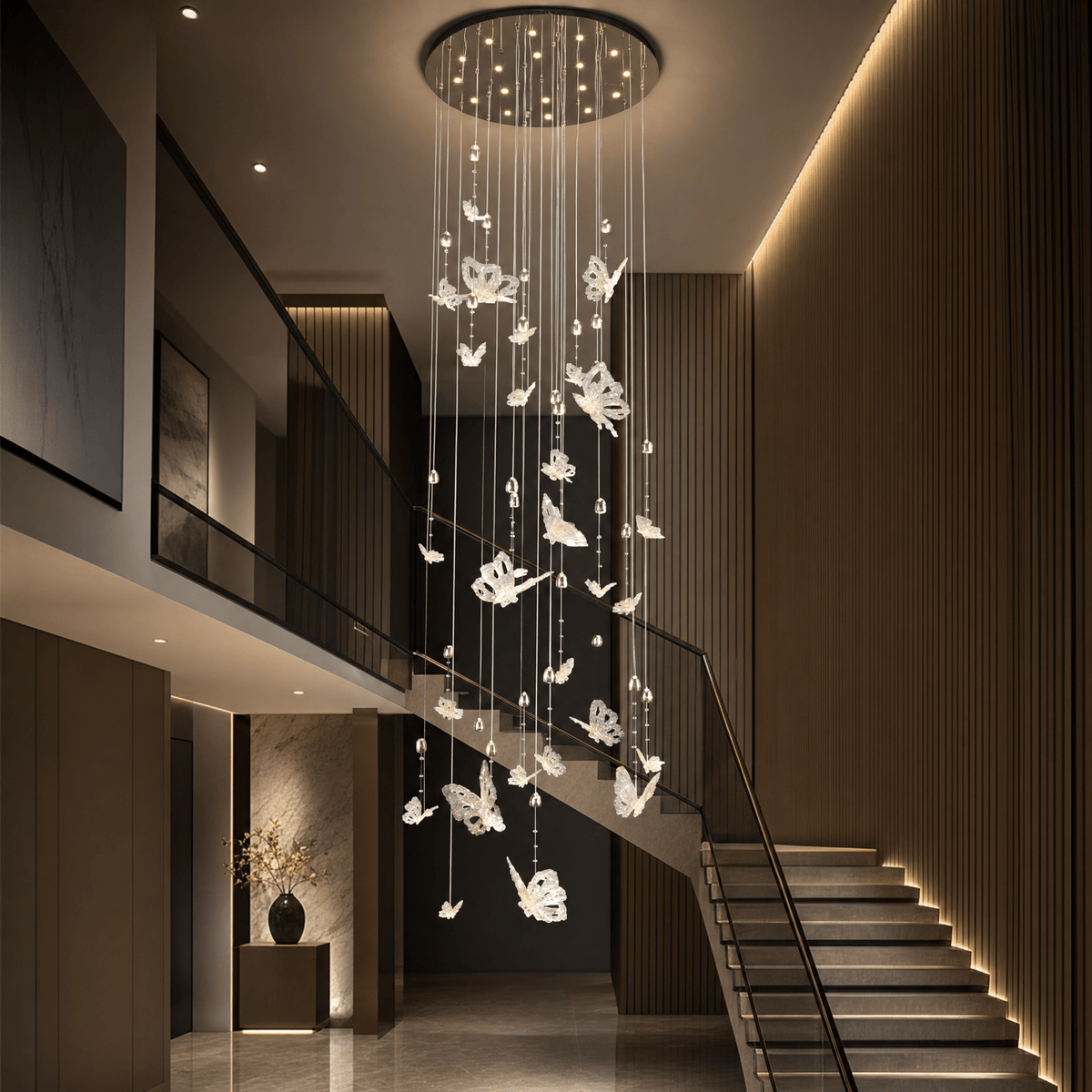 Butterfly Dream Modern Sculptural Pendant Light - Blushlighting