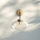 Cabrlet Clear Glass Sconce - Blushlighting