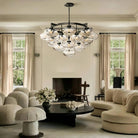 Cabretter Round Chandelier 36" 60" - Blushlighting