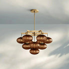 Cabretter Round Chandelier 36" 60" - Blushlighting