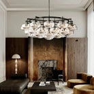 Cabretter Round Chandelier 36" 60" - Blushlighting