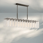 Calametta Glass Rectangular Chandelier 60" 72" - Blushlighting