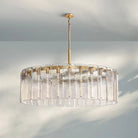 Calametta Glass Round Chandelier 36" 48" 60" - Blushlighting