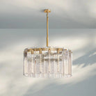 Calametta Glass Round Chandelier 36" 48" 60" - Blushlighting