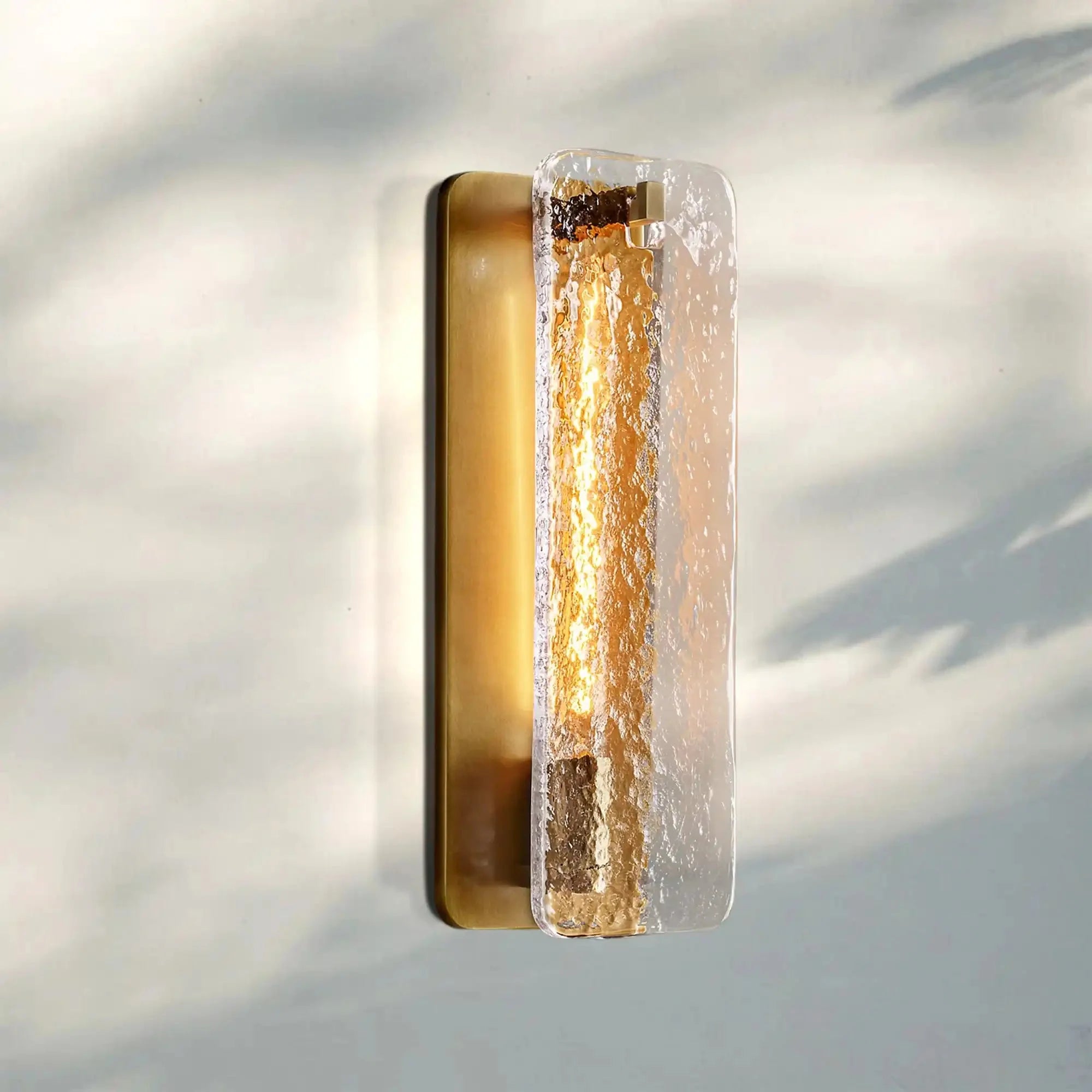 Calametta Glass Wall Sconce - Blushlighting