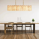Calametta Onyx Rectangular Chandelier 60" 72'' - Blushlighting