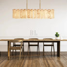 Calametta Onyx Rectangular Chandelier 60" 72'' - Blushlighting
