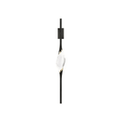 Callista Modern Crystal Linear Wall Sconce - BlackBlushlighting