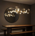Calyx Bird Branch Chandelier for Dining Room - Copper49.2" (125cm)Warm White 3000KBlushlighting