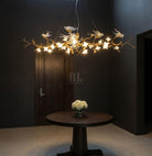 Calyx Bird Branch Chandelier for Dining Room - Copper49.2" (125cm)Warm White 3000KBlushlighting