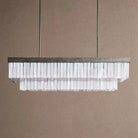 Cameron Rectangular Chandelier 49''59'' - 49''Blushlighting