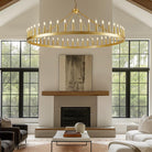 Camina Luxury Vintage Round Chandelier-