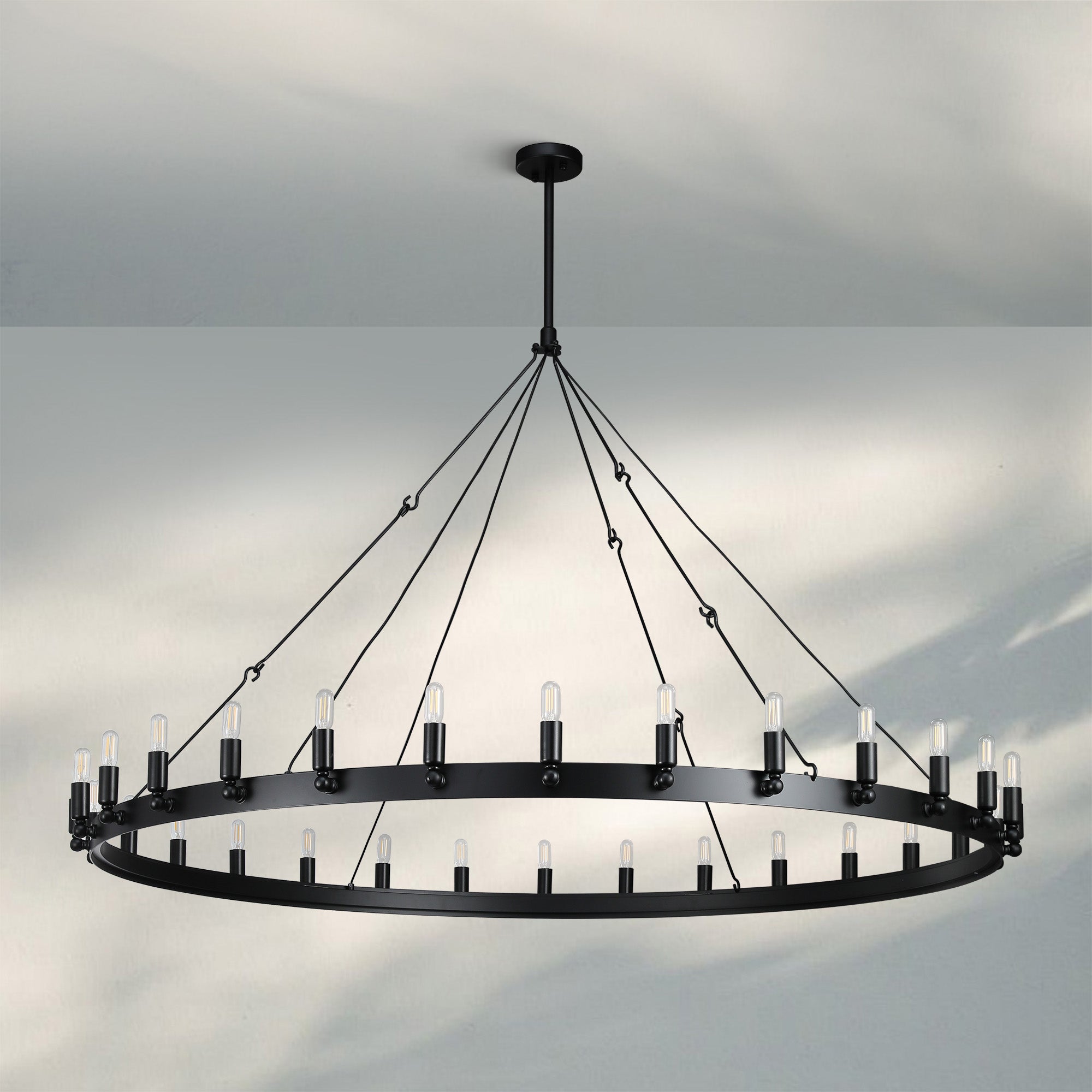 Camina Luxury Vintage Round Chandelier-