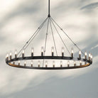 Camina Luxury Vintage Round Chandelier-