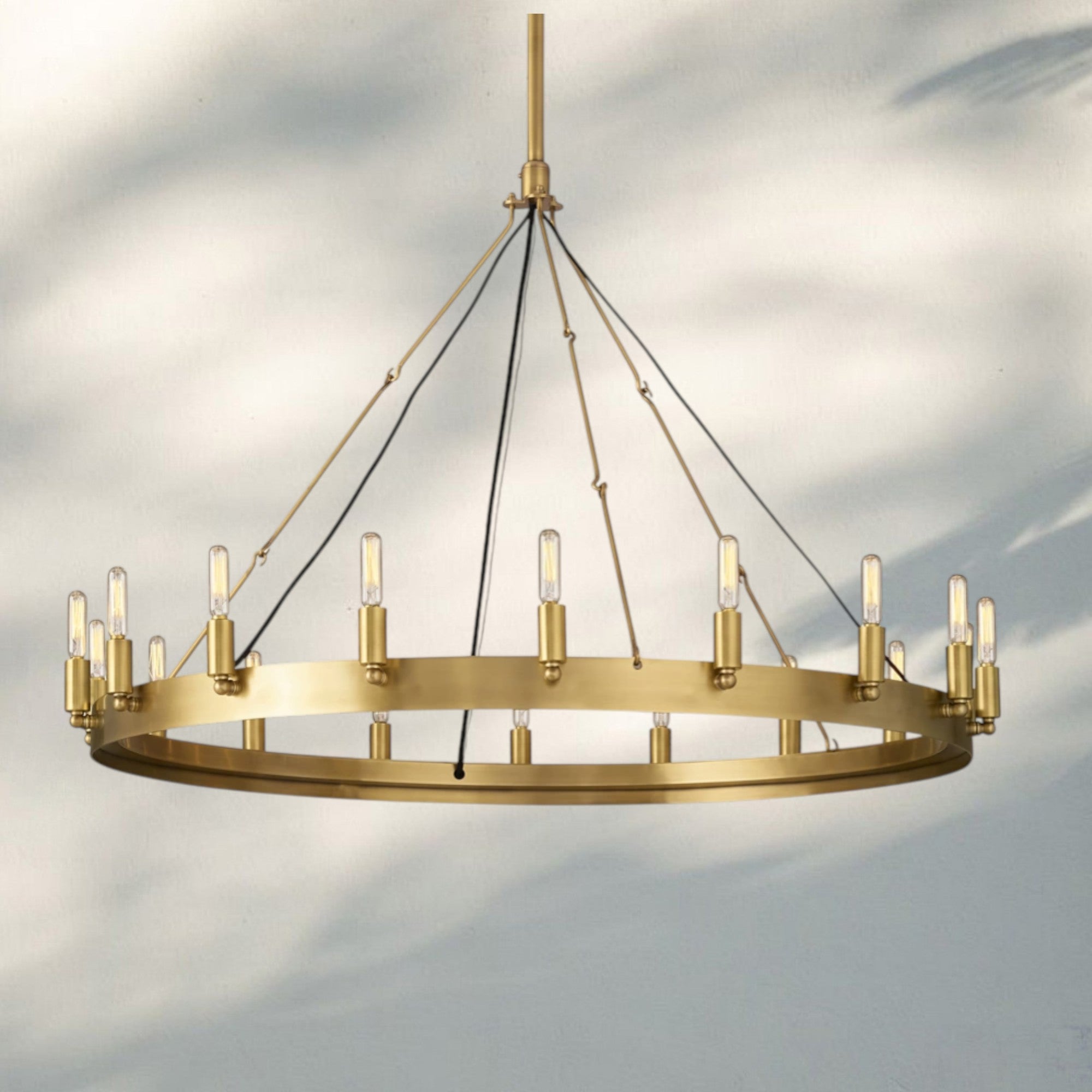 Camina Luxury Vintage Round Chandelier-