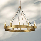 Camina Luxury Vintage Round Chandelier-