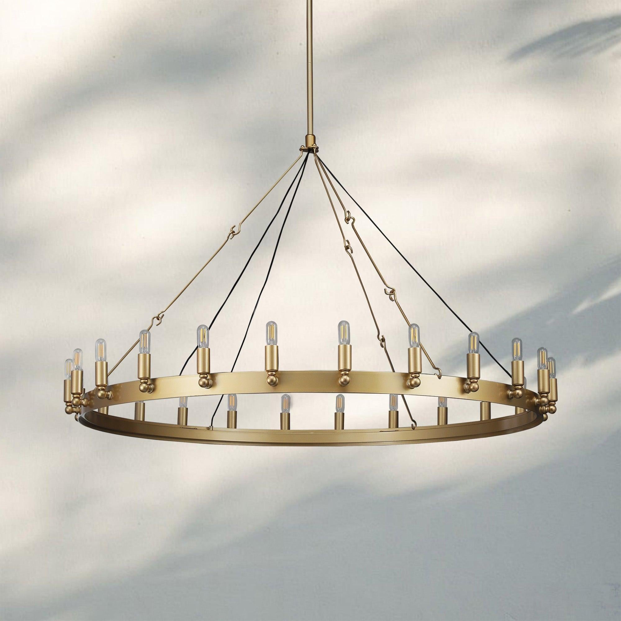 Camina Luxury Vintage Round Chandelier-
