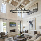 Camina Luxury Vintage Round Chandelier-