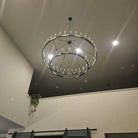 Camina Vintage 2-Tier Round Chandelier-