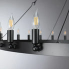 Camina Vintage 2-Tier Round Chandelier-