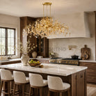 Campo Linear Chandelier 10 Light 45"W - Blushlighting