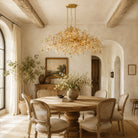 Campo Linear Chandelier 10 Light 45"W - Blushlighting