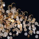 Campo Round Chandelier 8 Light 26"W - Blushlighting