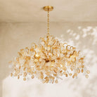 Campo Round Chandelier 8 Light 26"W - Blushlighting