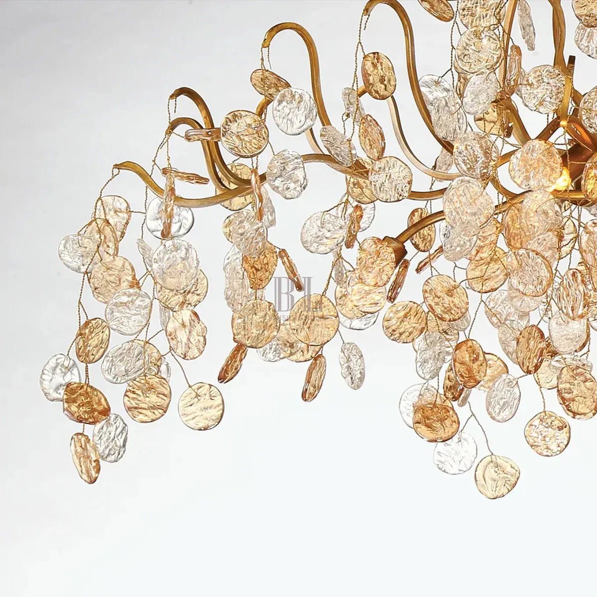 Campo Round Multi - Tier Chandelier 33 - Light 47"W - Blushlighting