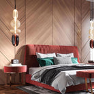 Candied Glass Combo Pendant Light - Long canopy 2 heads A1: L 11.8″ x W 4.7″ x H 59″Warm LightBlushlighting