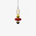 Candied Glass Combo Pendant Light - Long canopy 2 heads A1: L 11.8″ x W 4.7″ x H 59″Warm LightBlushlighting
