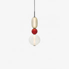 Candied Glass Combo Pendant Light - Long canopy 2 heads A1: L 11.8″ x W 4.7″ x H 59″Warm LightBlushlighting